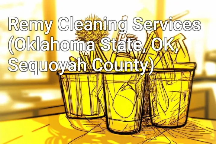 Remy Cleaning Services (Oklahoma State, OK, Sequoyah County)