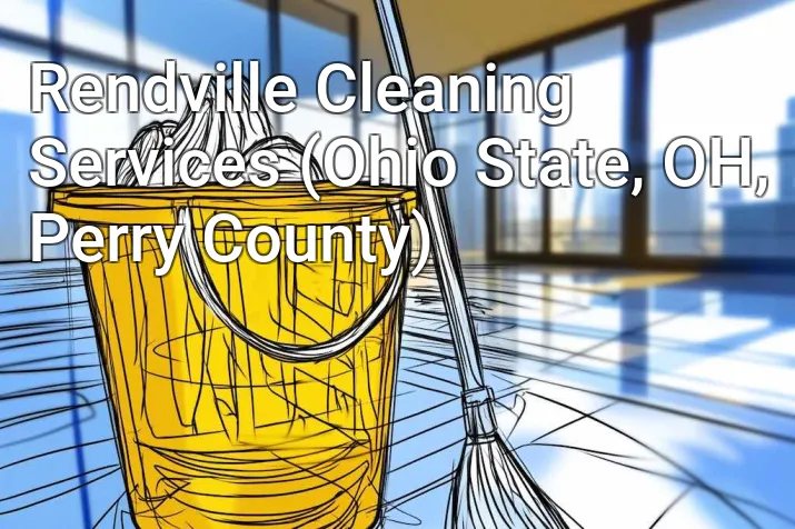 Rendville Cleaning Services (Ohio State, OH, Perry County)