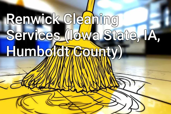 Renwick Cleaning Services (Iowa State, IA, Humboldt County)