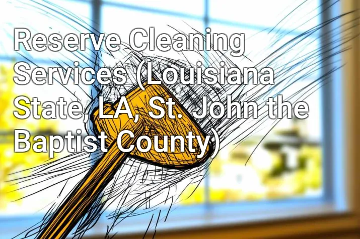 Reserve Cleaning Services (Louisiana State, LA, St. John the Baptist County)