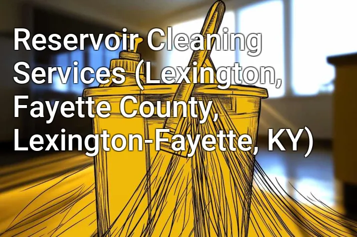 Reservoir Cleaning Services (Lexington, Fayette County, Lexington-Fayette, KY)