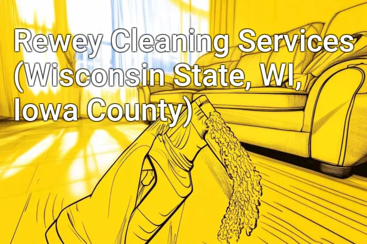 Rewey Cleaning Services (Wisconsin State, WI, Iowa County)