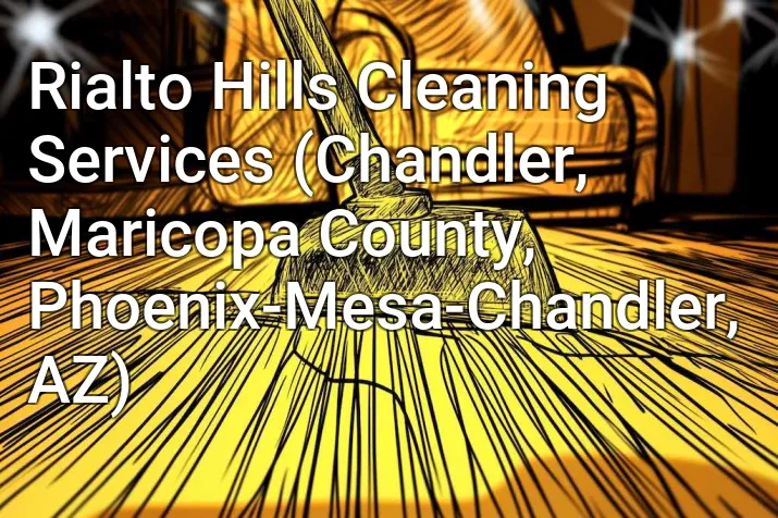 Rialto Hills Cleaning Services (Chandler, Maricopa County, Phoenix-Mesa-Chandler, AZ)