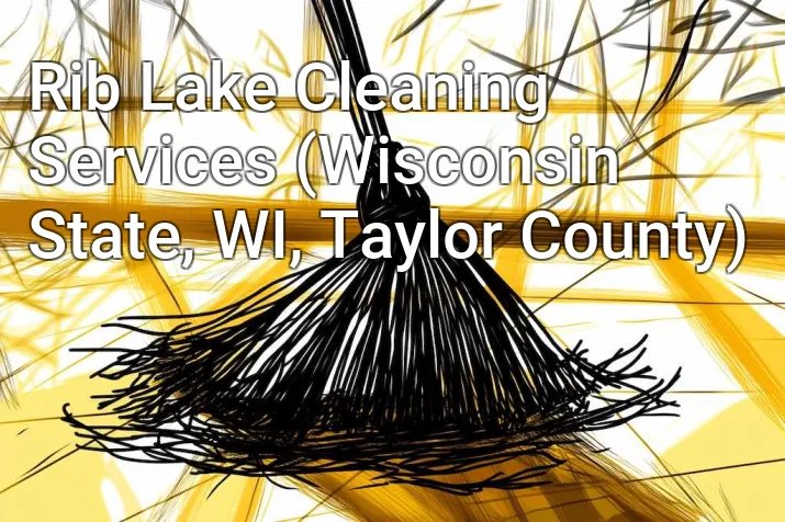 Rib Lake Cleaning Services (Wisconsin State, WI, Taylor County)