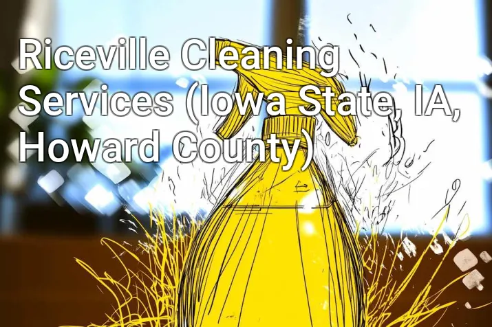 Riceville Cleaning Services (Iowa State, IA, Howard County)