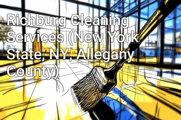 Richburg Cleaning Services (New York State, NY, Allegany County)