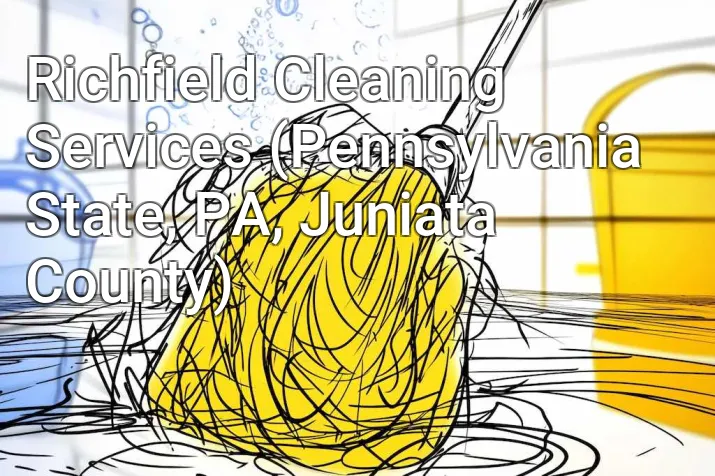 Richfield Cleaning Services (Pennsylvania State, PA, Juniata County)