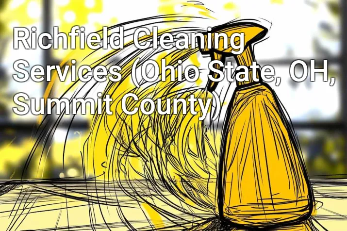 Richfield Cleaning Services (Ohio State, OH, Summit County)