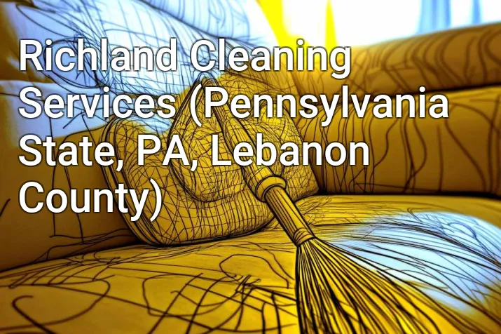 Richland Cleaning Services (Pennsylvania State, PA, Lebanon County)