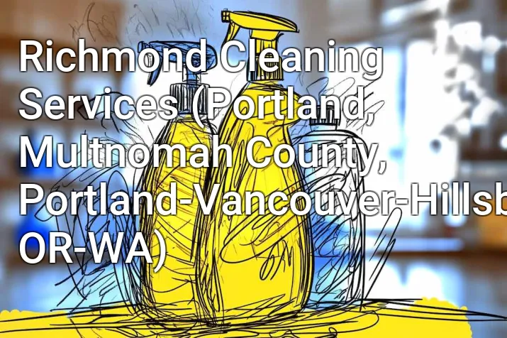 Richmond Cleaning Services (Portland, Multnomah County, Portland-Vancouver-Hillsboro, OR-WA)