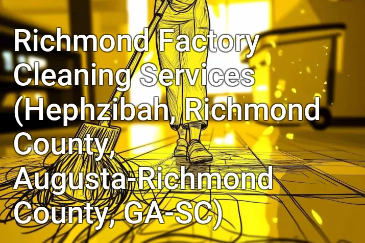 Richmond Factory Cleaning Services (Hephzibah, Richmond County, Augusta-Richmond County, GA-SC)