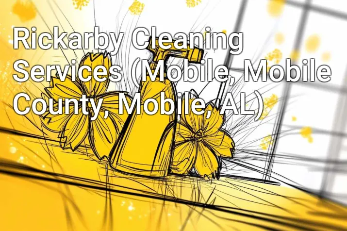 Rickarby Cleaning Services (Mobile, Mobile County, Mobile, AL)