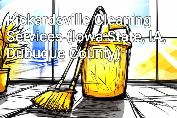 Rickardsville Cleaning Services (Iowa State, IA, Dubuque County)