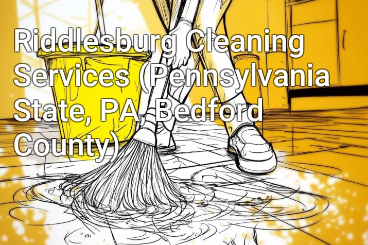 Riddlesburg Cleaning Services (Pennsylvania State, PA, Bedford County)