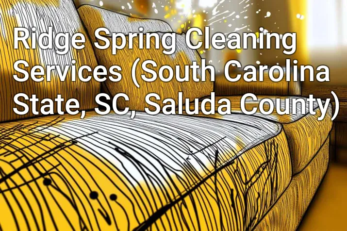 Ridge Spring Cleaning Services (South Carolina State, SC, Saluda County)