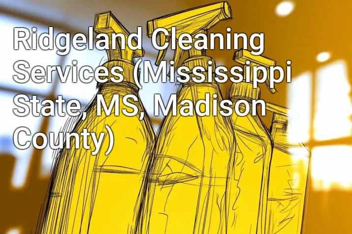 Ridgeland Cleaning Services (Mississippi State, MS, Madison County)