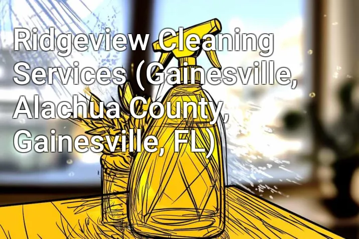 Ridgeview Cleaning Services (Gainesville, Alachua County, Gainesville, FL)