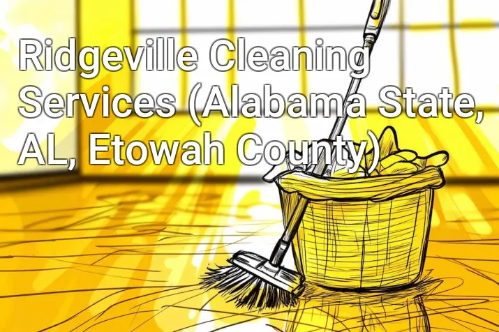 Ridgeville Cleaning Services (Alabama State, AL, Etowah County)