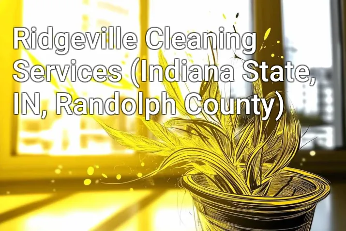 Ridgeville Cleaning Services (Indiana State, IN, Randolph County)