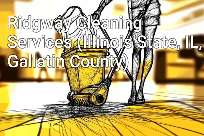 Ridgway Cleaning Services (Illinois State, IL, Gallatin County)
