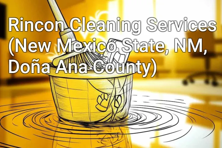 Rincon Cleaning Services (New Mexico State, NM, Doña Ana County)