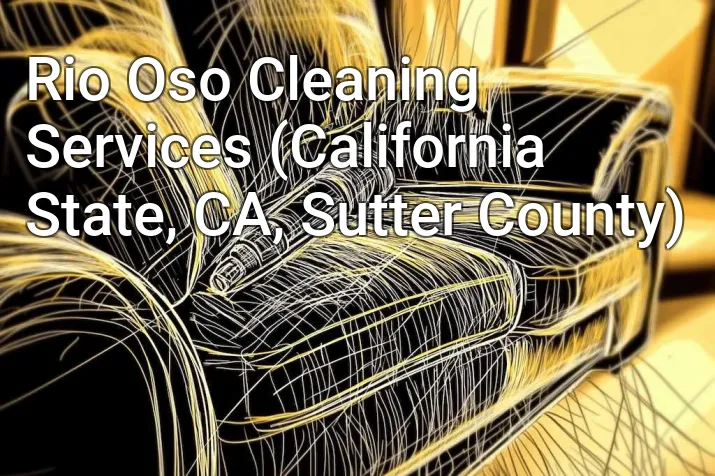 Rio Oso Cleaning Services (California State, CA, Sutter County)