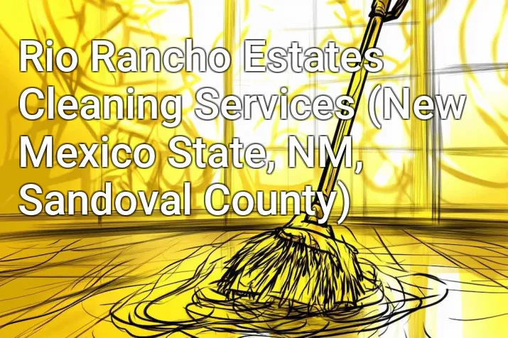 Rio Rancho Estates Cleaning Services (New Mexico State, NM, Sandoval County)