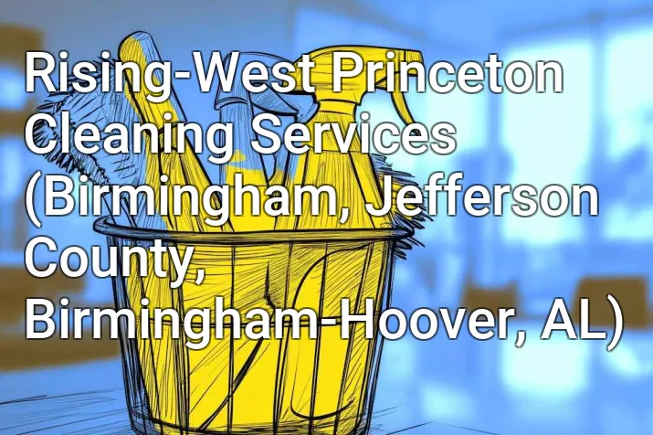 Rising-West Princeton Cleaning Services (Birmingham, Jefferson County, Birmingham-Hoover, AL)
