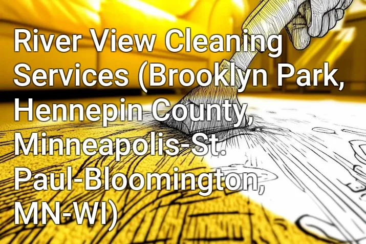 River View Cleaning Services (Brooklyn Park, Hennepin County, Minneapolis-St. Paul-Bloomington, MN-WI)