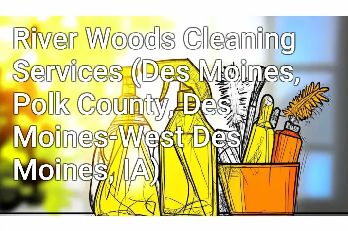River Woods Cleaning Services (Des Moines, Polk County, Des Moines-West Des Moines, IA)