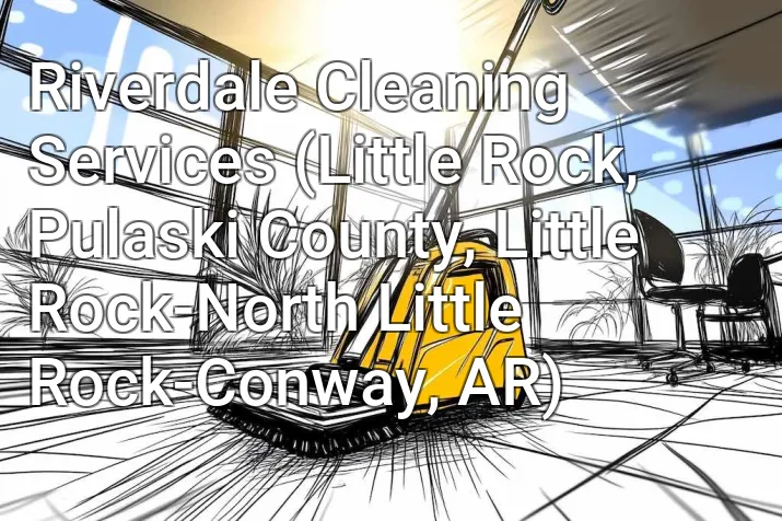 Riverdale Cleaning Services (Little Rock, Pulaski County, Little Rock-North Little Rock-Conway, AR)