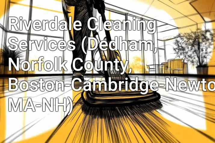 Riverdale Cleaning Services (Dedham, Norfolk County, Boston-Cambridge-Newton, MA-NH)