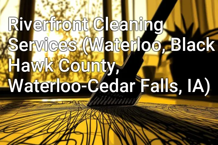 Riverfront Cleaning Services (Waterloo, Black Hawk County, Waterloo-Cedar Falls, IA)