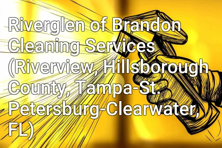 Riverglen of Brandon Cleaning Services (Riverview, Hillsborough County, Tampa-St. Petersburg-Clearwater, FL)