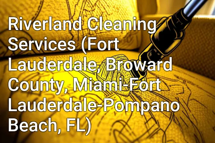 Riverland Cleaning Services (Fort Lauderdale, Broward County, Miami-Fort Lauderdale-Pompano Beach, FL)
