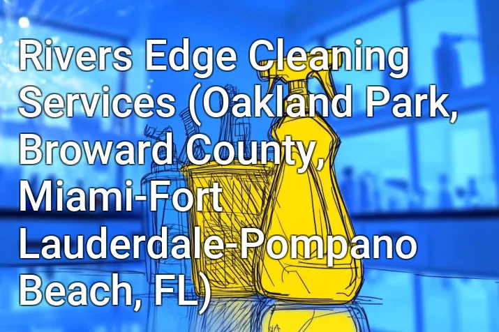 Rivers Edge Cleaning Services (Oakland Park, Broward County, Miami-Fort Lauderdale-Pompano Beach, FL)