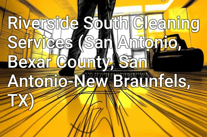 Riverside South Cleaning Services (San Antonio, Bexar County, San Antonio-New Braunfels, TX)