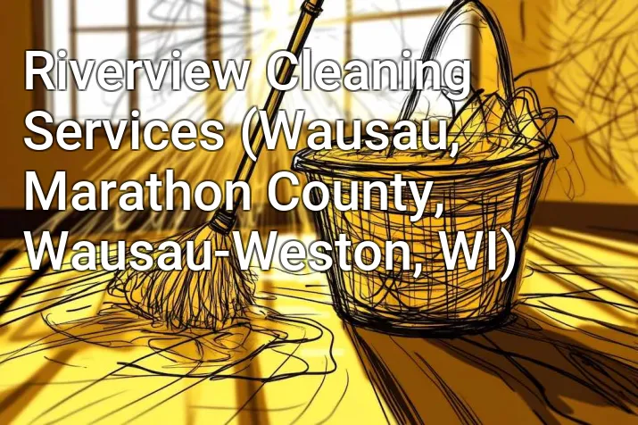 Riverview Cleaning Services (Wausau, Marathon County, Wausau-Weston, WI)