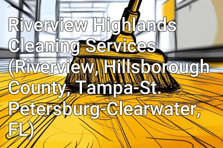 Riverview Highlands Cleaning Services (Riverview, Hillsborough County, Tampa-St. Petersburg-Clearwater, FL)