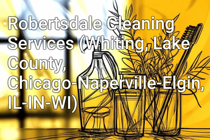Robertsdale Cleaning Services (Whiting, Lake County, Chicago-Naperville-Elgin, IL-IN-WI)