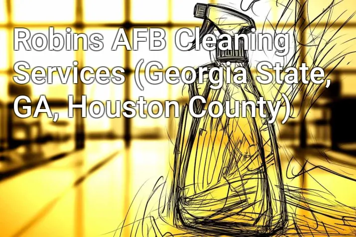 Robins AFB Cleaning Services (Georgia State, GA, Houston County)