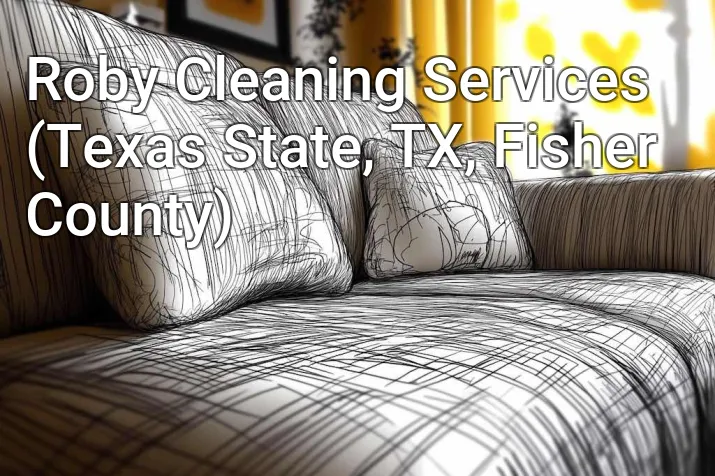 Roby Cleaning Services (Texas State, TX, Fisher County)
