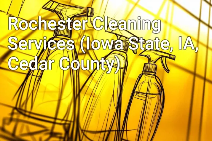 Rochester Cleaning Services (Iowa State, IA, Cedar County)