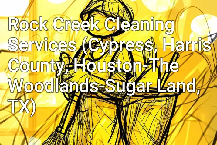 Rock Creek Cleaning Services (Cypress, Harris County, Houston-The Woodlands-Sugar Land, TX)