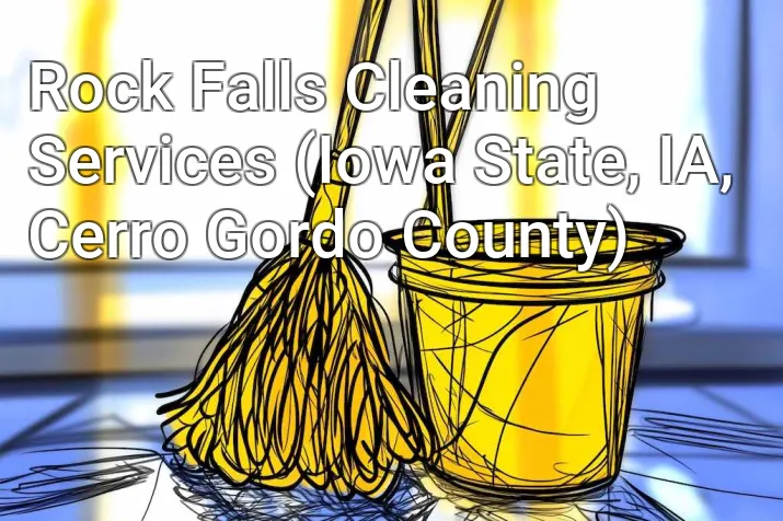 Rock Falls Cleaning Services (Iowa State, IA, Cerro Gordo County)
