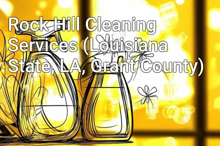 Rock Hill Cleaning Services (Louisiana State, LA, Grant County)