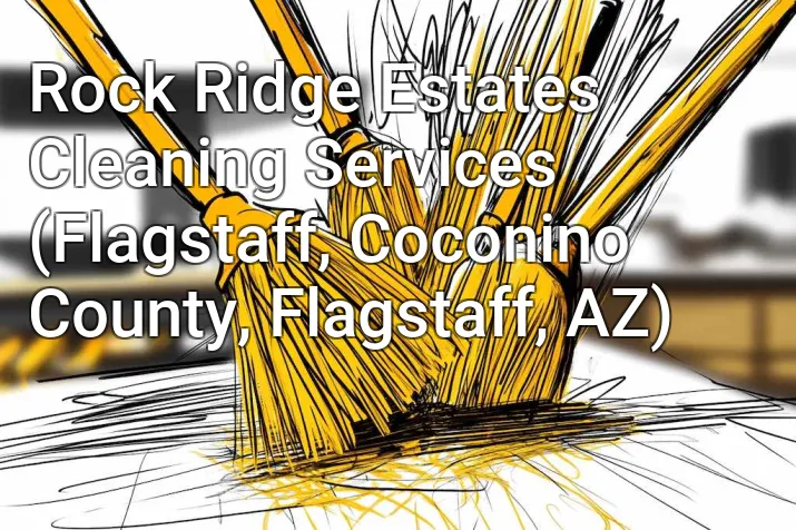 Rock Ridge Estates Cleaning Services (Flagstaff, Coconino County, Flagstaff, AZ)