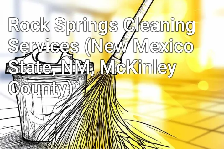 Rock Springs Cleaning Services (New Mexico State, NM, McKinley County)