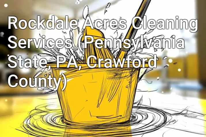 Rockdale Acres Cleaning Services (Pennsylvania State, PA, Crawford County)