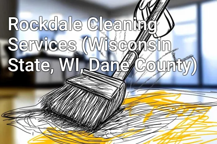 Rockdale Cleaning Services (Wisconsin State, WI, Dane County)